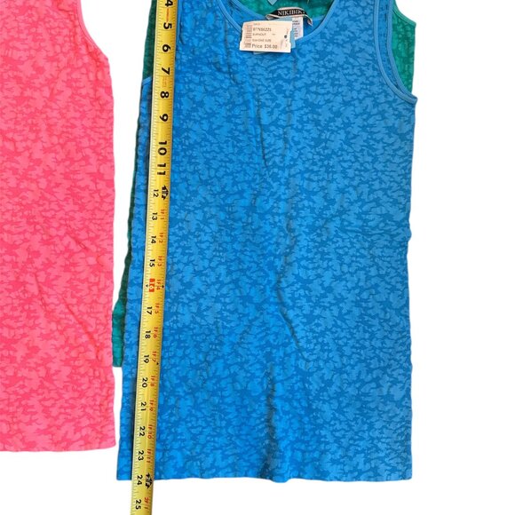 3 NEW Nikibiki Long Soft & Stretchy Burnout Tank Tops - Picture 6 of 7